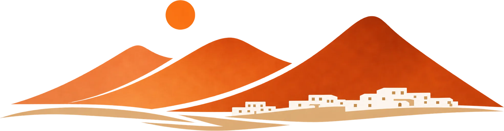 The Tinasoria massif and the village at its foot